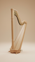 Natural Ash Chamber Harp