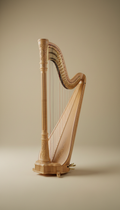 Solid Wood Concert Harp